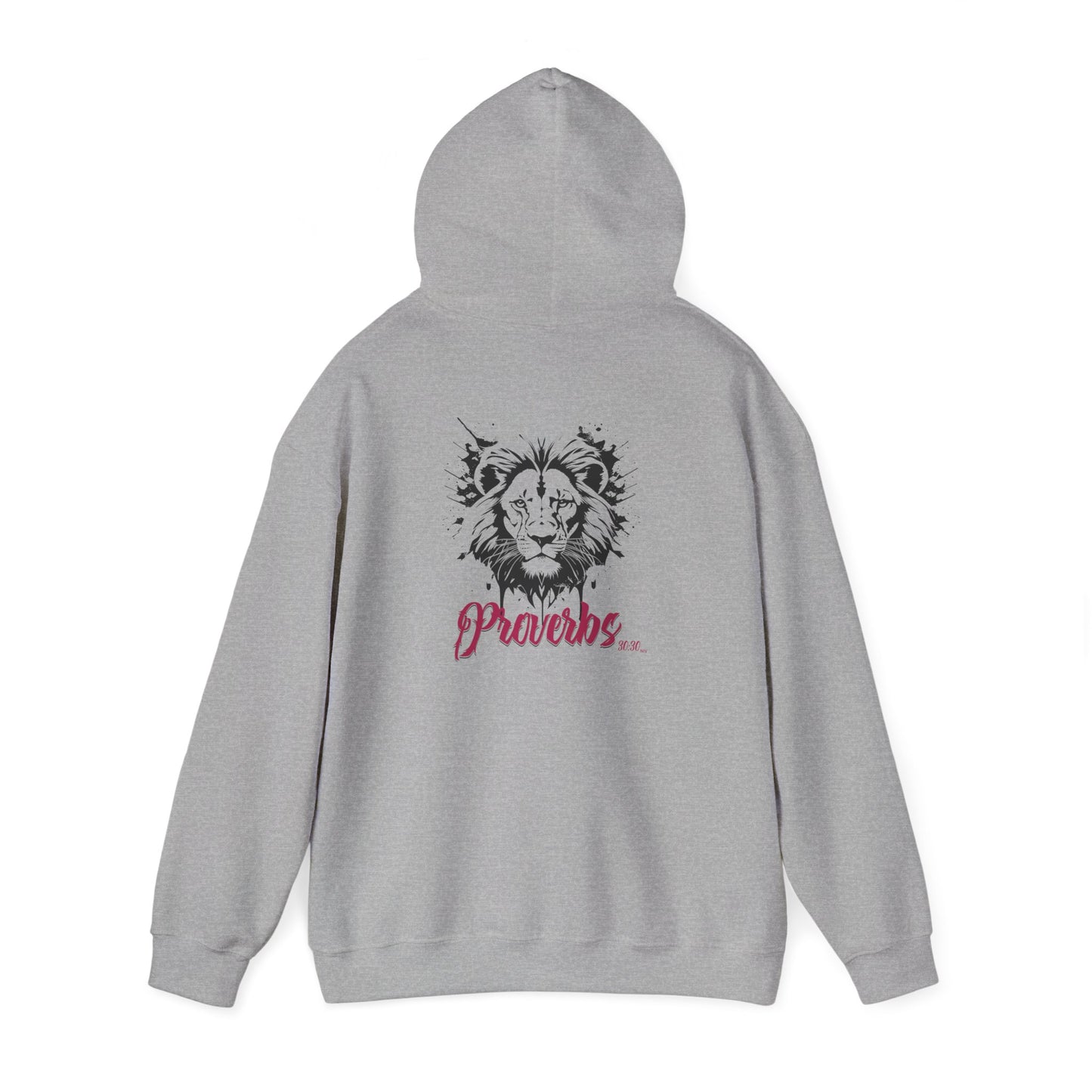 Phuz Top Apparel- Proverbs 30:30 Lion Hoodie